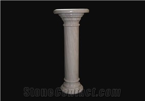 Pink Marble Doric Column -Volos Pink Marble Column