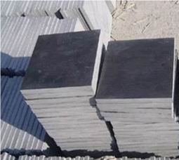 China Blue Limestone Honed Tile