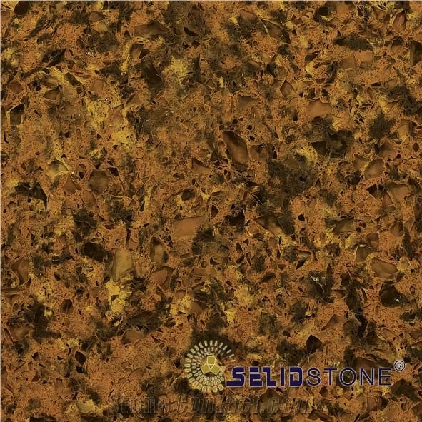 Brown Quartz Stone Tile Sl5007