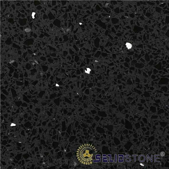 Quartz Stone SL3004(Silver Star Black)