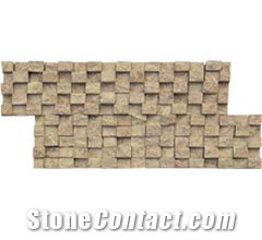 Yellow Granite Wall Mosaic Cs523