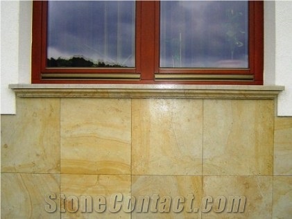 Stone Window Sill and Frame
