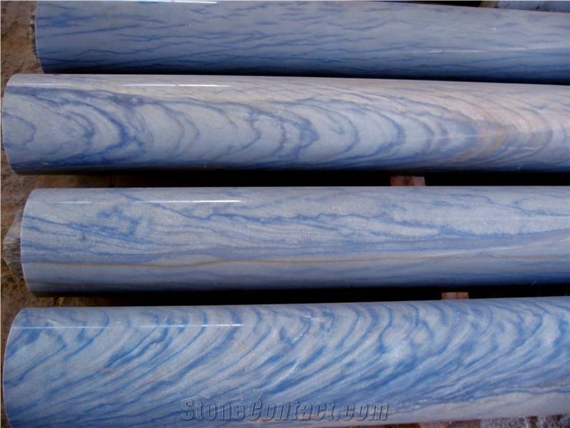 Azul Macaubas Quartzite Columns