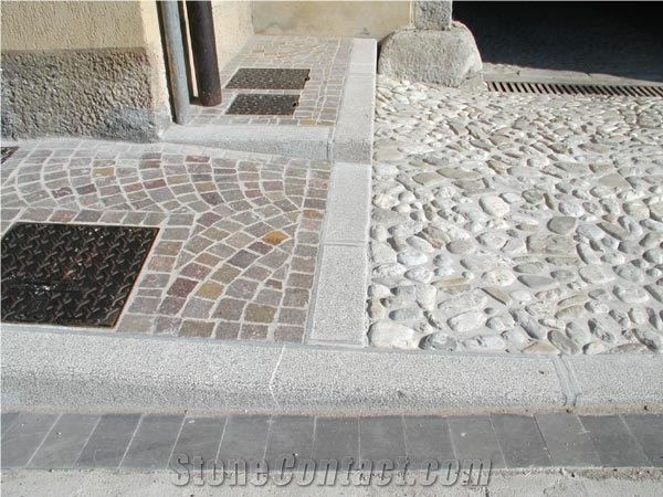 Curbstones, Decorative and Rounded-off Elements