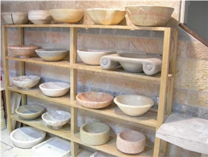 Jerusalem Stones Sinks Selection