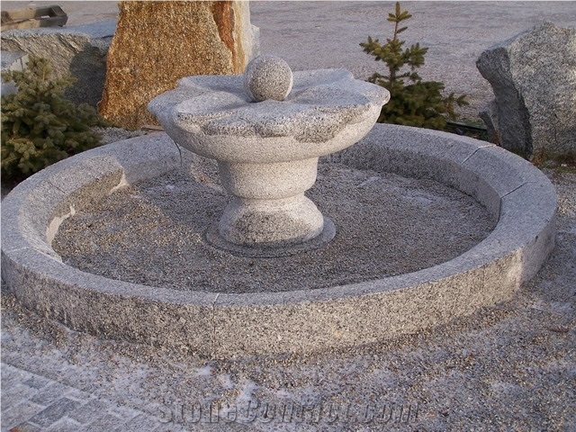 Grey Granite Fountains