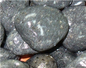 Green Granite Pebble Stones