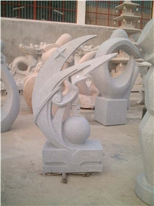 Grey Granite Figurative Arts Abstract Art Sculpture