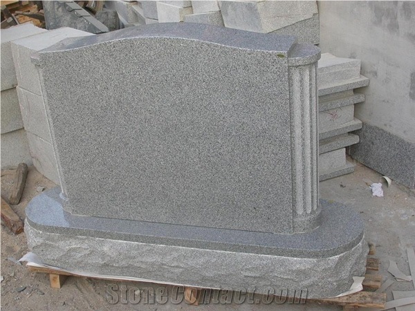 Grey Granite Monument,Tombstone