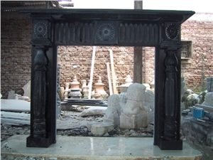 Black Marble Fireplaces