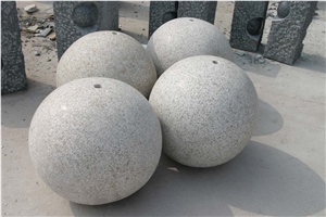White Granite Fountain Ball,Sphere Balls