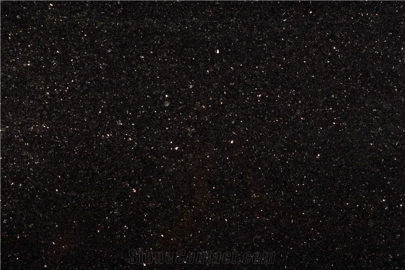 Black Galaxy Granite Slabs & Tiles, India Black Granite