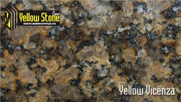 Yellow Vicenza Granite Blocks