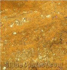 Gold Orange Travertine Slabs & Tiles, Turkey Yellow Travertine