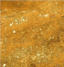 Gold Orange Travertine Slabs & Tiles, Turkey Yellow Travertine
