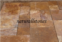 Honed Browntravertine Tiles