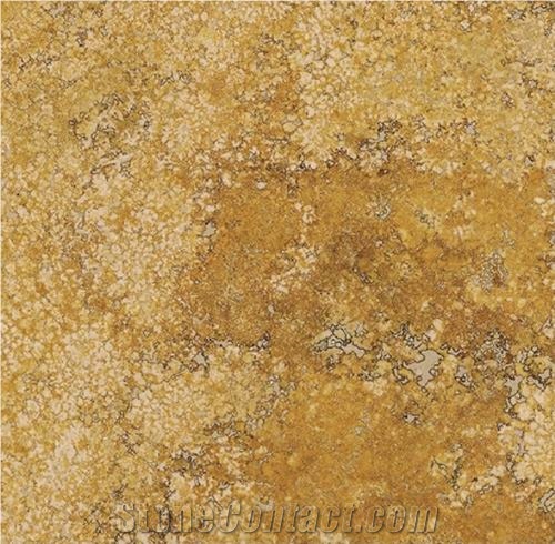 Travertino Giallo Turco, Golden Travertine Slabs & Tiles