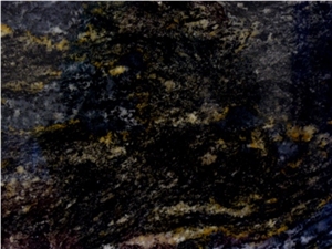 Black Cosmic South (cosmic Gold) Granite Slab & Tile