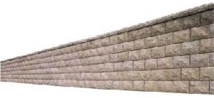 Yellow Granite Mushroom Stone Wall Cladding