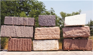 Granite Blocks in Our Stock Yard