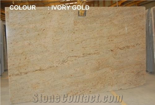Ivory Gold Granite Slabs & Tiles