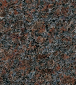 Dakota Mahogany Slabs, United States Brown Granite