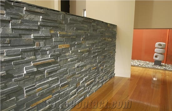 Hebei Rust Slate Wall Covering