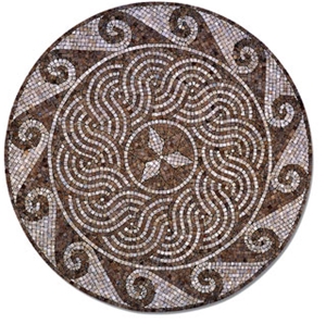 Granite Mosaic Medallions