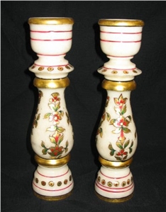 Artistic Marble Candle Stand