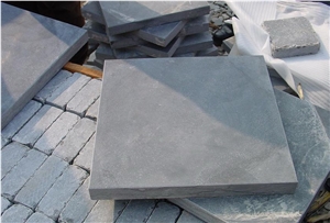 China Limestone Tiles & Slabs, Blue Limestone /Coral Stone Flooring