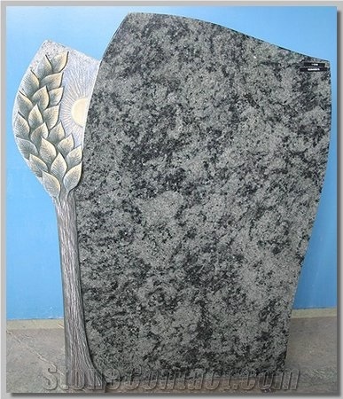 Grey Granite Tombstones