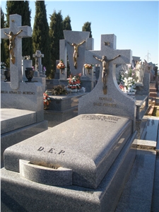 Gris Serena Granite Funerary Art, Monuments