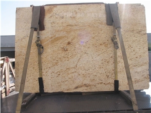 Colonial Gold Granite Slabs