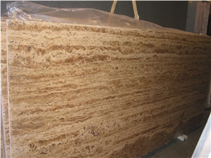 Travertino Romano Noce Slabs