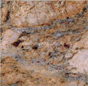 Colonial Dream Granite Slabs & Tiles, India Yellow Granite