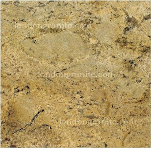 Golden Beach Granite Slabs & Tiles, Brazil Yellow Granite
