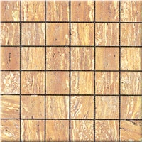 Yellow Travertine Mosaic