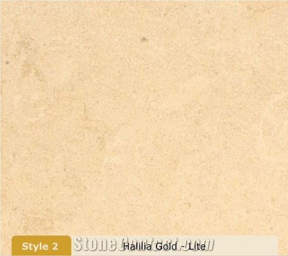 Halilia Gold Limestone Slabs & Tiles, Israel Yellow Limestone