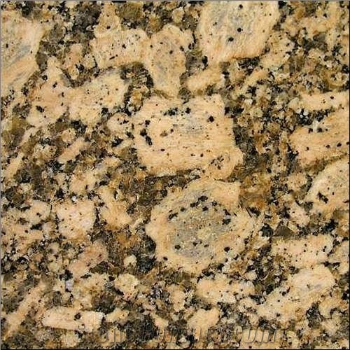 Giallo Fiorito Granite Slabs & Tiles, Brazil Yellow Granite