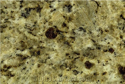 Giallo Santa Cecilia Granite Tile,Brazil Yellow Granite