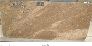 African Ivory Granite Slab, South Africa Beige Granite