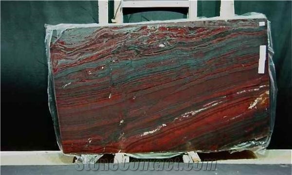 Iron Red Granite Slabs