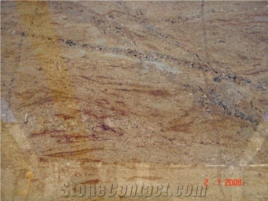 Sahara Gold Granite Slabs & Tiles, Brazil Yellow Granite