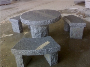 Granite Table & Bench