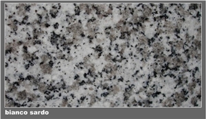 Bianco Sardo Granite Slabs & Tiles, Italy White Granite