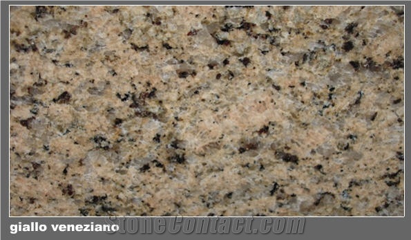 Giallo Veneziano Granite Slabs & Tiles, Brazil Yellow Granite