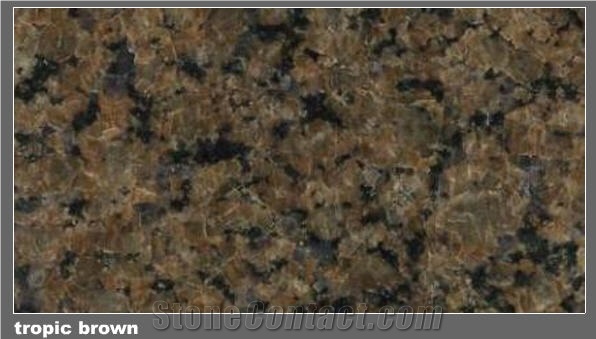 Tropic Brown Granite Slabs & Tiles, Italy Brown Granite