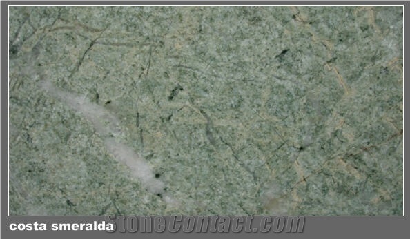 Verde Costa Quartzite Slabs & Tiles, Italy Green Quartzite