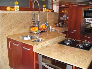 Madura Gold Granite Kitchen Worktop