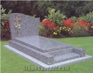 Tombstone, Monuments, Orion Blue Granite Tombstone